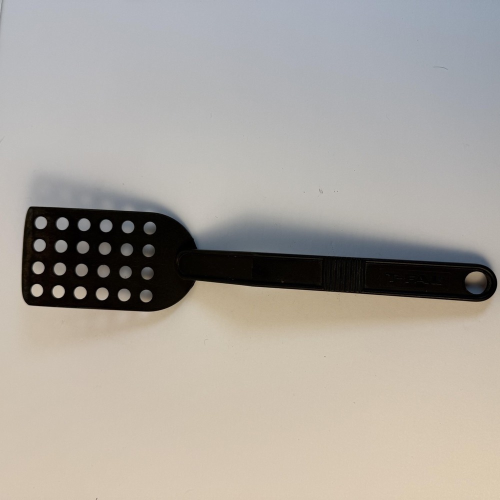 T-Fal Slotted Turner Spatula Black Perforated Plastic Kitchen‎ Utensil Canada